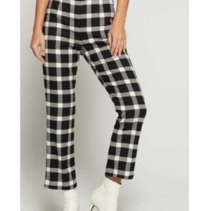 NWOT Cropped Plaid Flare Pants from Gap Size 6